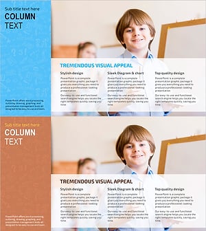 Child and Text Column Slide