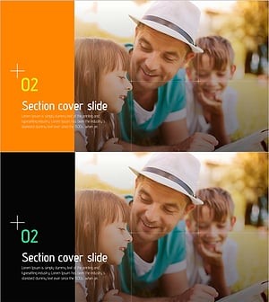 독서 교육 템플릿 간지 – 교육과 즐거움을 담은 슬라이드