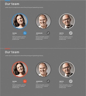 메디컬 인력 소개 - 전문성을 강조하는 다이어그램