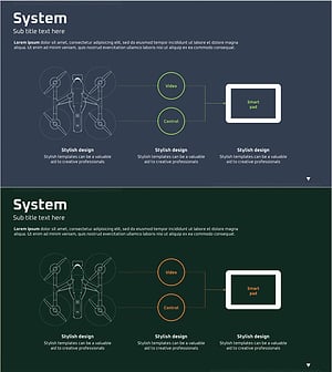 Drone Main System Configuration Diagram – Visualization of Innovation