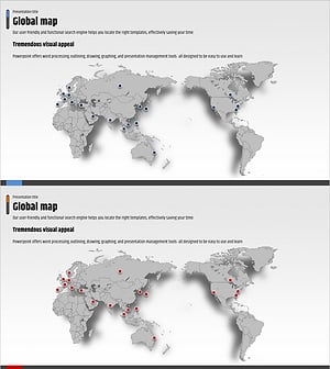 글로벌 네트워크 세계지도 – 기업 성장과 시장 발굴