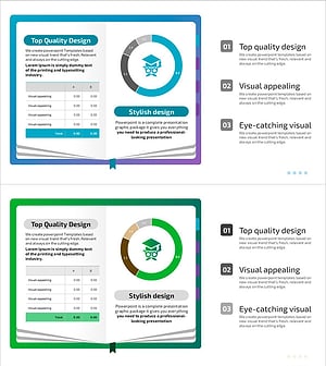 책 일러스트 속 세부 분석 PPT 템플릿