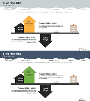다방향 다이어그램으로 사업 전략 시각화