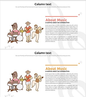 Explanatory Slide about Music – Fun and Creativity