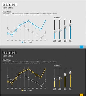시장현황 및 향후전망 – 파랑과 노랑으로 그린 데이터