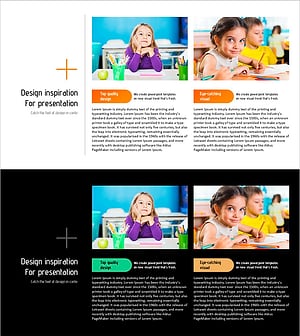 학생 인터뷰 프로그램 슬라이드 – 성공적인 고객 경험