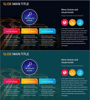 마케팅 핵심목표 다이어그램 - 전략적 목표 수립