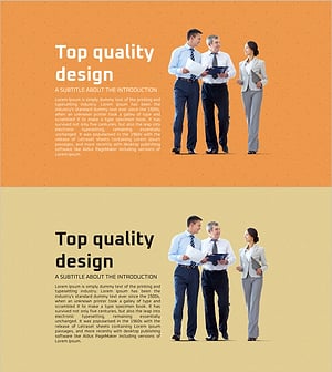 Positive Business Pitch Slides – Business Vision and Strategy