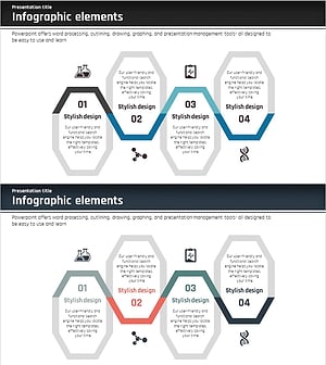 Science Business Goals Connection Diagram – Presenting Business Vision and Strategy