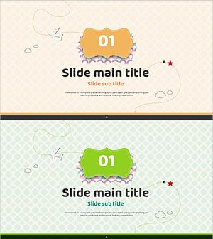 그물형 곡선 패턴의 섹션 슬라이드