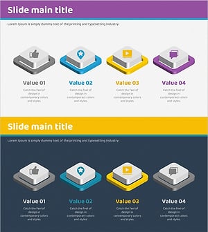 모바일 앱 특성 다이어그램 – 제품 및 서비스 소개
