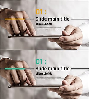 Information Technology Presentation Section Dividing Slide – Highly Professional and Sleek