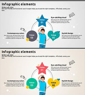 어린이와 다양한 도형 다이어그램 – 창의성과 상상력을 담다