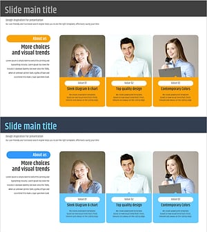 주요 사업가 소개 슬라이드 – 전문성과 현대적 디자인