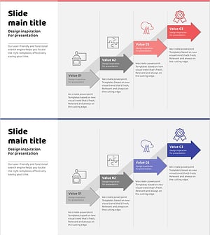 사고력과 성공의 과정 – 사업추진 경과 시각화