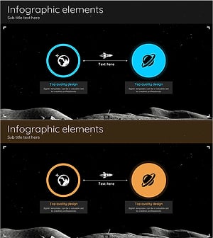 우주 탐사 전략 연결 다이어그램