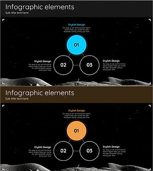 우주 탐사 테마 연결 다이어그램
