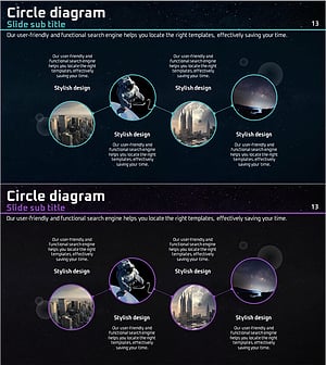 우주사업 프로그램 소개 다이어그램 – 미래를 탐험하다