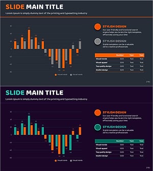 오렌지 그린 손익차트 – 매출과 수익을 시각화하다