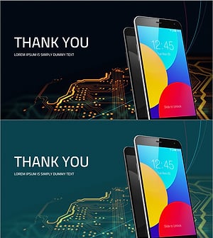 모바일 템플릿 엔딩 표지 – 실용성과 감성