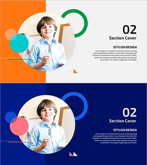 Children's Entrepreneur Template Section – Confidence and Creativity