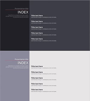 Virtual Reality Template Contents – Modern and Sleek Design