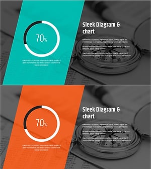 Diagonal Emphasis Donut Graph – Visualizing Market Share Effectively