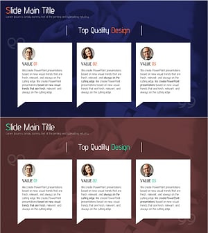 고객 피드백을 시각화한 슬라이드 – 시장 분석과 고객 성공 사례