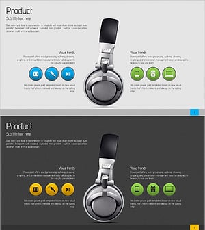 Audio Equipment Product Characteristics Introduction – Harmony of Blue and Yellow