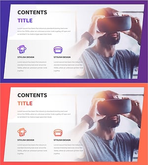 VR 서비스 개요 슬라이드 – 혁신과 경험