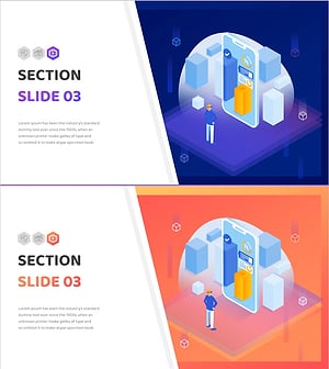 Virtual Reality Template Section Slide 03 – Innovative VR Experience