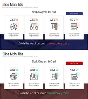 서비스 발전을 위한 목표 설정 – 사업 비전을 담은 슬라이드