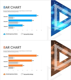 소셜 네트워크 사업 시장 분석 차트 – 효율적 데이터 시각화