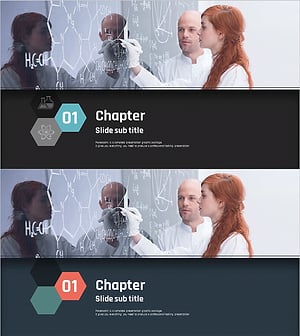 과학 실험 와이드 템플릿 – 캐주얼하고 전문적인 스타일