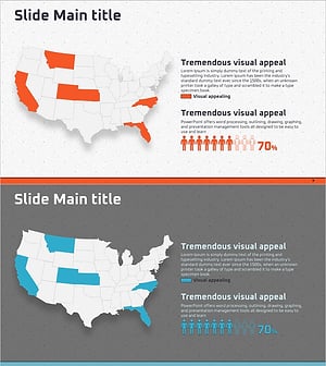 미국 타겟 시장 사용자 분석 슬라이드