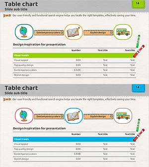 Learning Illustrations and Table Charts – Visualizing Financial Performance