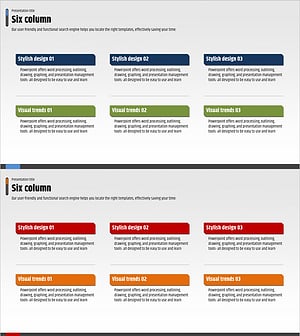 Service Introduction and Contents – Blue and Red