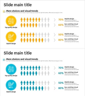 전문기술 인재 분석 슬라이드 – 운용계획과 고객 분석