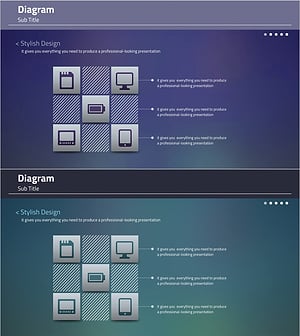 Stylish Design for Professional Presentation Visualization – Effective Diagram Template