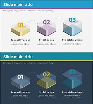 3STEP 다이어그램 - 사업 추진 전략의 효과적인 시각화