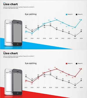 모바일 앱 경쟁사 비교 분석 – 시장 점유율을 시각적으로 표현
