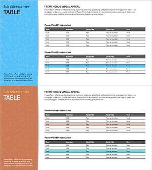 두 주제의 비교 테이블 – 효과적인 재무 관리 자료