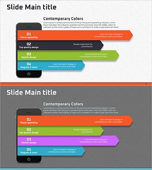 모바일 앱 단계별 일정계획 다이어그램