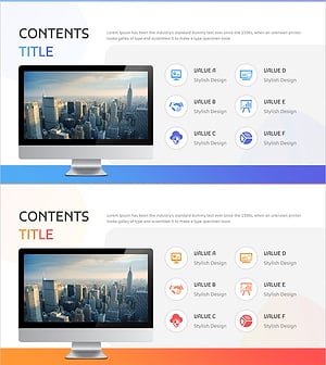 데이터 분석 구성요소 슬라이드 – 비즈니스 효과를 담은 클러스터 디자인