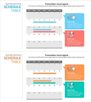빅데이터 분석 일정표 – 사업 추진 전략을 시각화