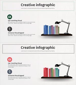 책선반과 아이콘 설명 – 독창적인 비주얼로 정리하기
