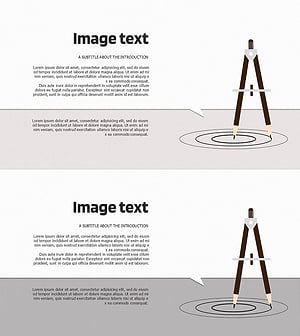 컴퍼스와 메세지 슬라이드 – 혁신 기술과 미래 계획