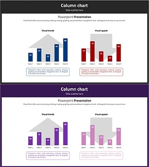 Business Trends and Market Status Visualization Slide Template – Ideal for Insights and Analysis
