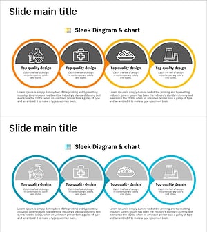 분야별 방향 다이어그램 – 사업 추진 전략 시각화