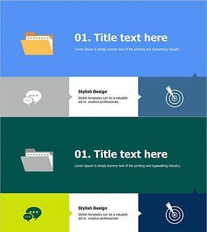 Social Network Presentation Stylish Slide